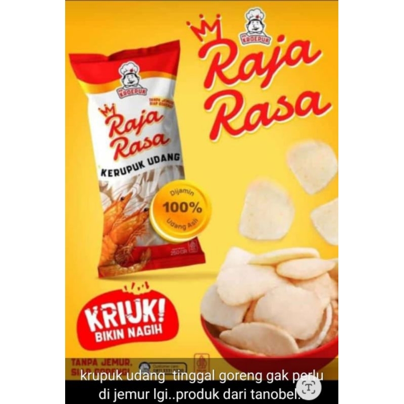

kerupuk raja rasa tanpa jemur tinggal goreng praktis