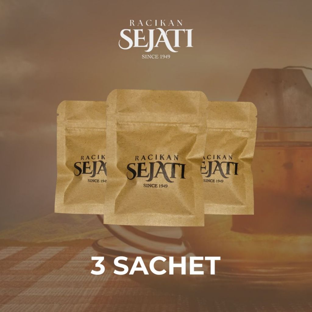 

Racikan Sejati - 3 Sachet / 100% Alami / Tanpa Efek