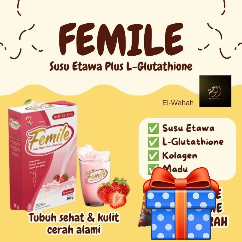 

Femile susu kambing etawa plus Kolagen