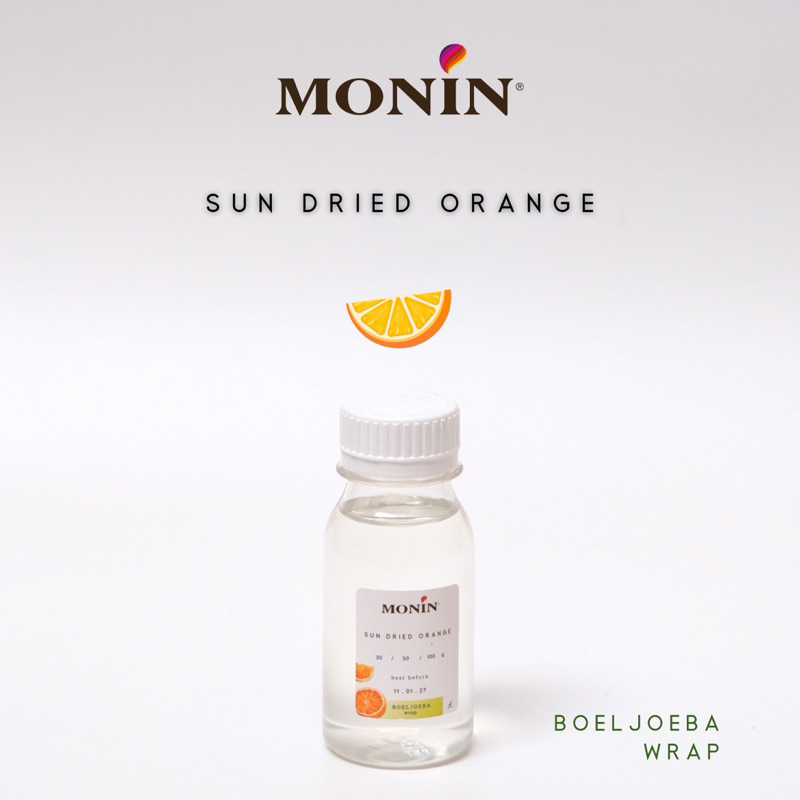 

Monin Sun Dried Orange Syrup Repack [30, 50, 100] g