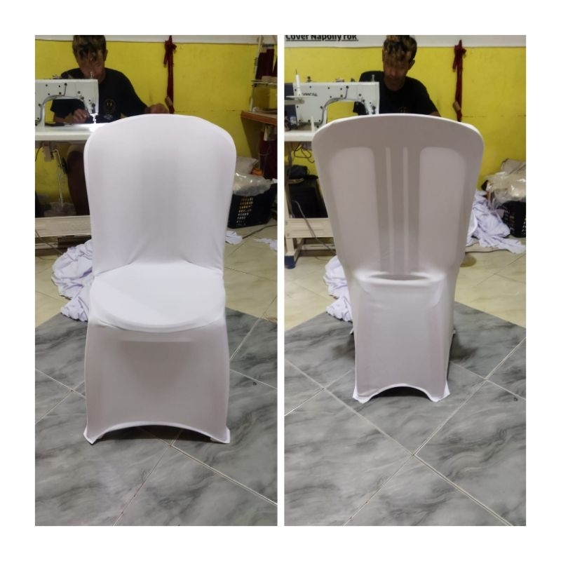 SARUNG KURSI NAPOLY PLASTIK KETAT POLOS