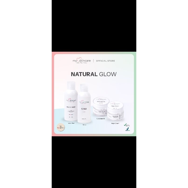 My Skincare// Paket My Skincare Natural Glow