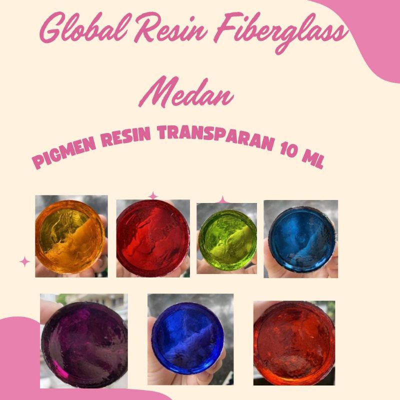 Pigmen resin transparan 10 ml