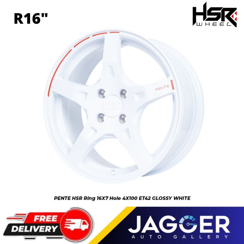 Velg mobil ring 16 jazz yaris agya sigra mobilio raize HSR PENTE