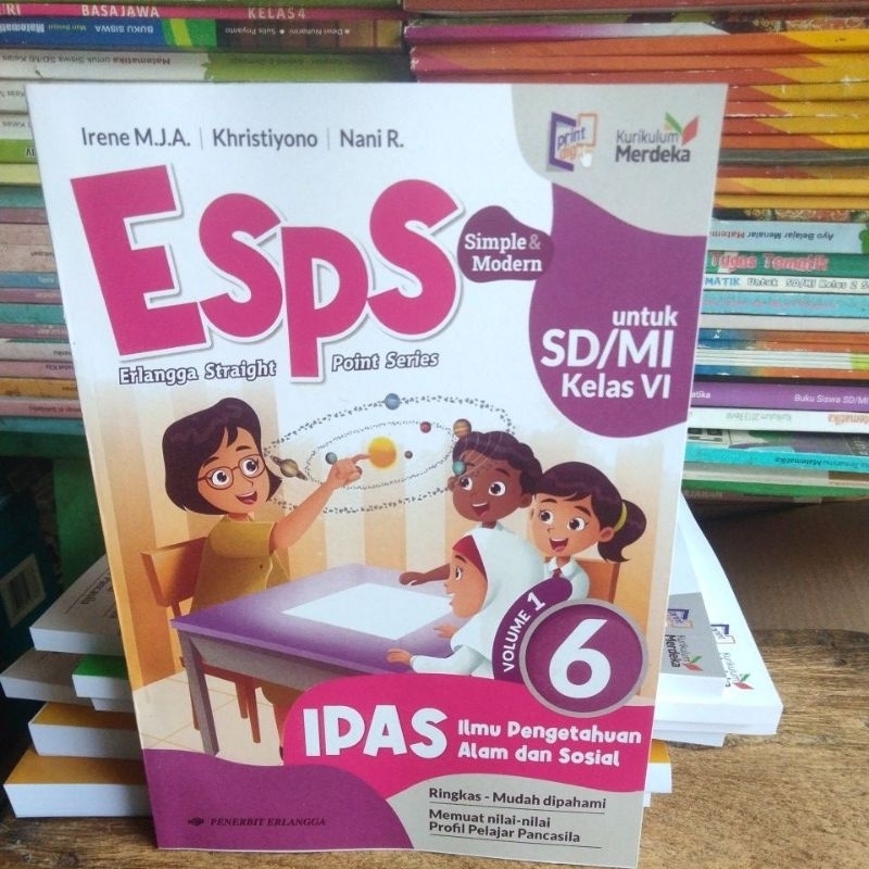 

ESPS IPAS Kelas 6 Vol. 1 Kurikulum Merdeka