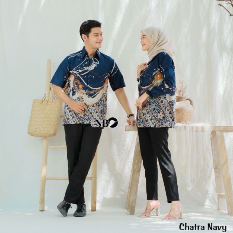 Batik Couple Atasan Batik Couple Pasangan Seragam Batik Nikahan Kondangan Modern Premium