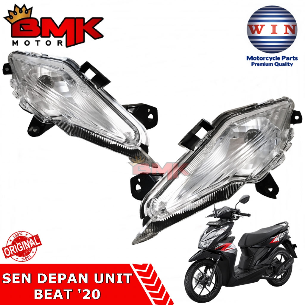 Win Lampu Sen Sein Riting Depan Beat Deluxe Street 2020 2021 2023 Unit