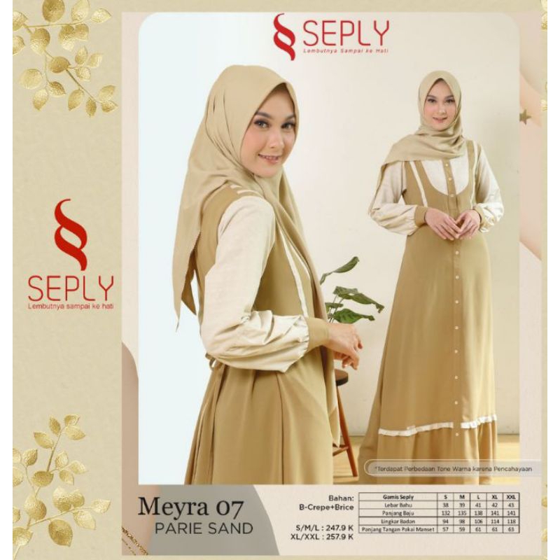 gamis Meyra  07,92,99,100 dari Seply