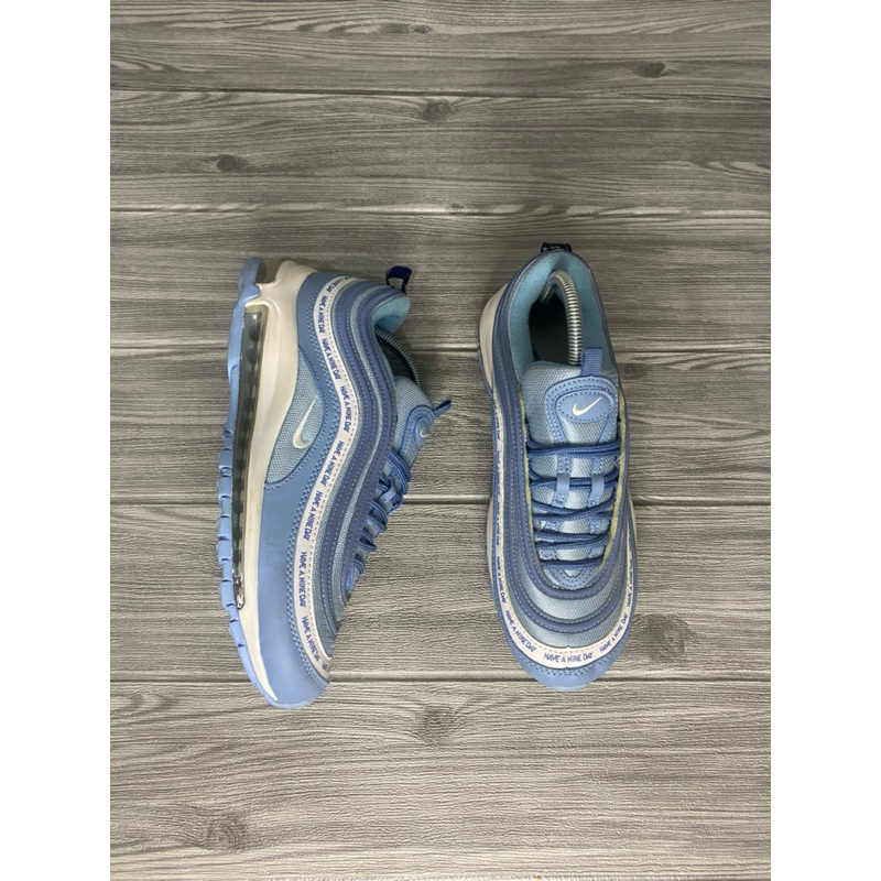 Nike airmax 97 soft blue have a nike day