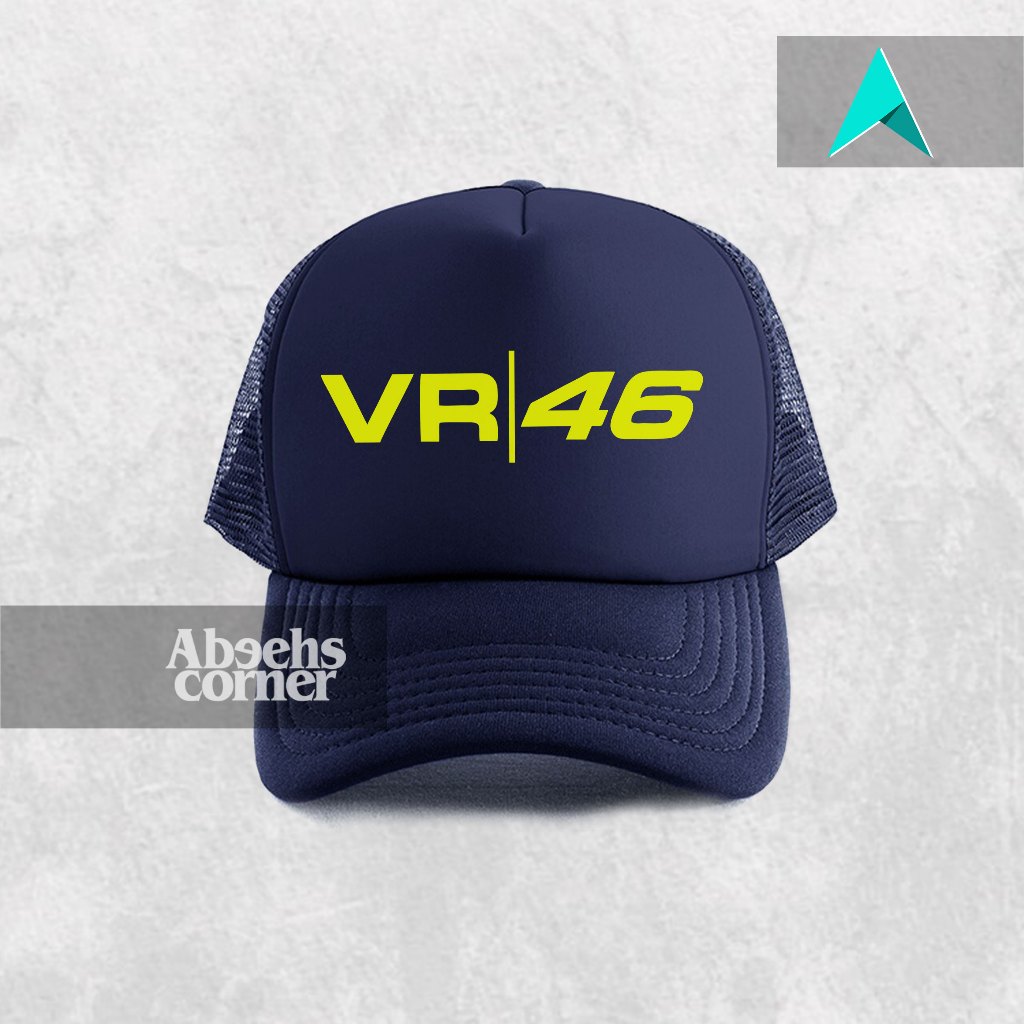 Topi Rossi - Topi Jaring Moto GP - Topi Valentino Rossi