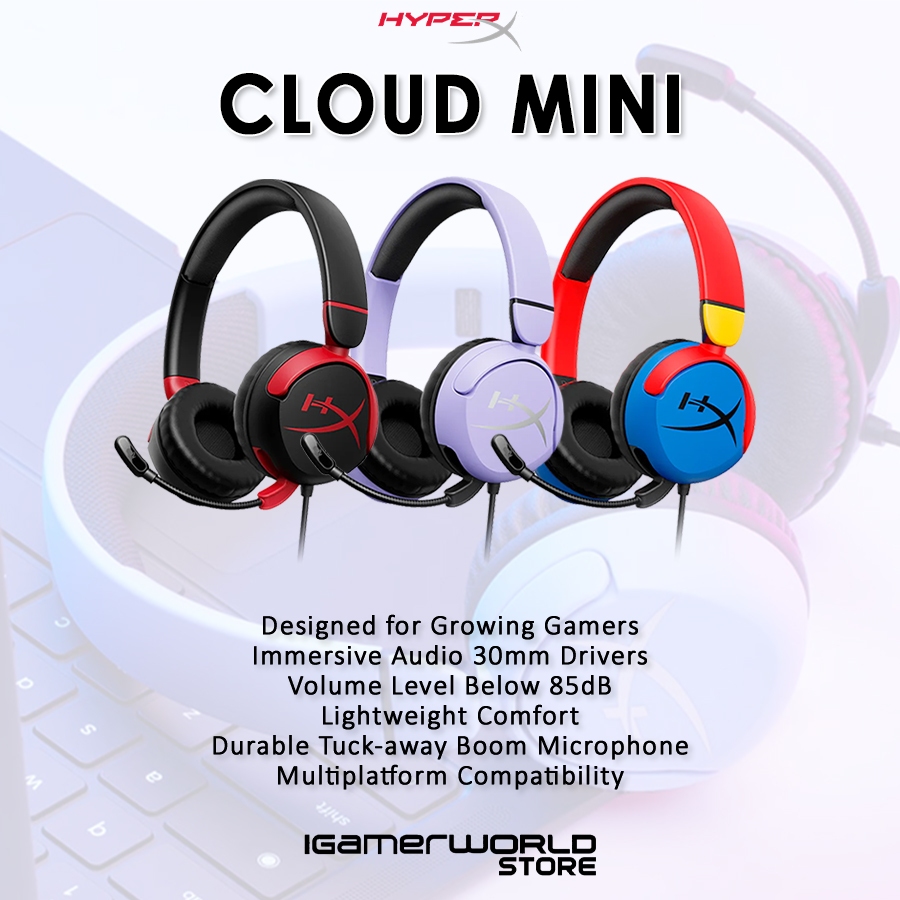 HyperX Cloud Mini Wired Multiplatform Gaming Headset