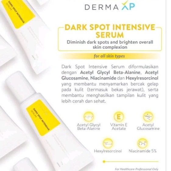 DERMA XP DARK SPOT INTENSIVE SERUM/Bintik Hitam/Noda Hitam