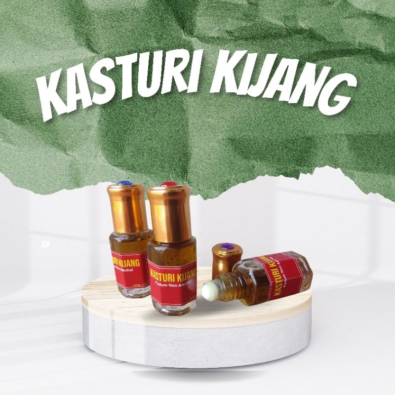 KASTURI KIJANG NON ALKOHOL 6ML PARFUM PRIA SEJATI KASTURI KIJANG NON ALKOHOL 6ML