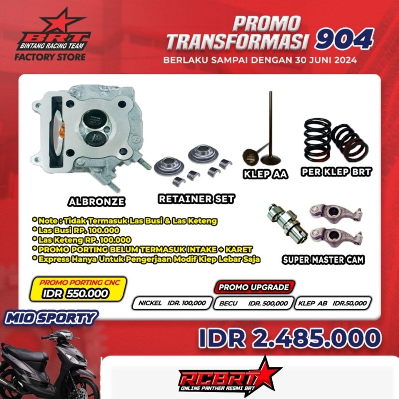 Paket Bore Up Yamaha Mio sporty 904