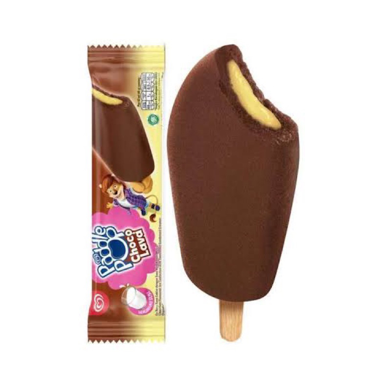 walls paddle pop ice cream choco lava - ice cream paddle pop choco lava - paddle pop choco lava