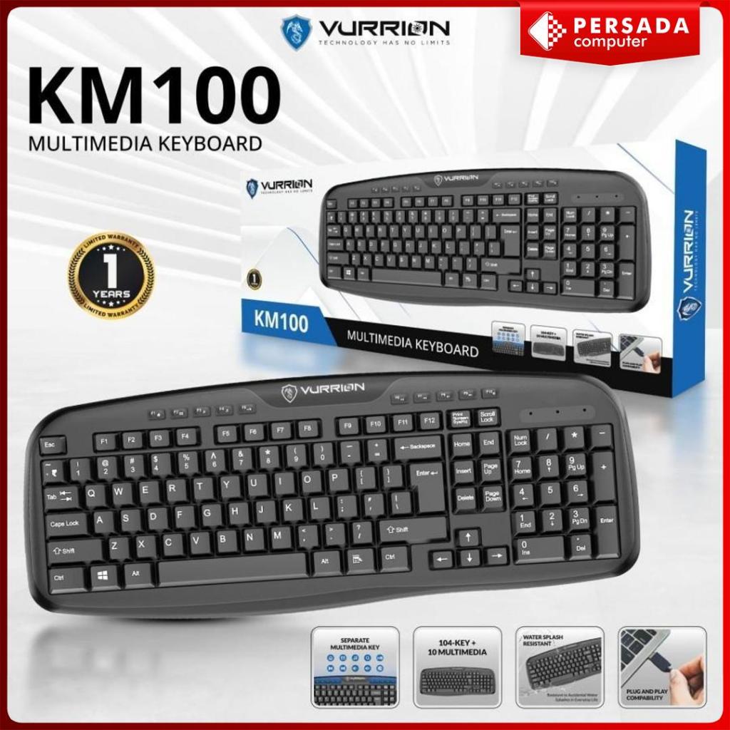 KEYBOARD Vurrion MULTIMEDIA KM100