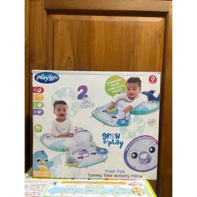 Playmat Tummy Time Merk PlayGro (Mothercare)