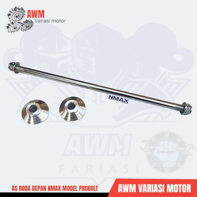As Roda Depan Nmax Old New Model Probolt Set Gear Box Nmax Old New