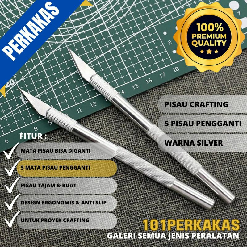 

Cutting Mat pad & Pen Cutter Atau Pisau Presisi untuk Ukir