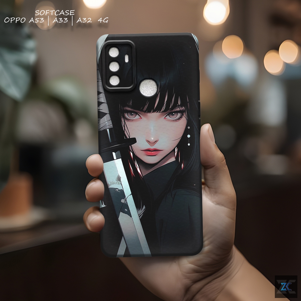 Softcase OPPO A53 | A33 | A32 4G 2020 (GM28) Premium Case handphone | Case lentur Tidak Licin | Peli
