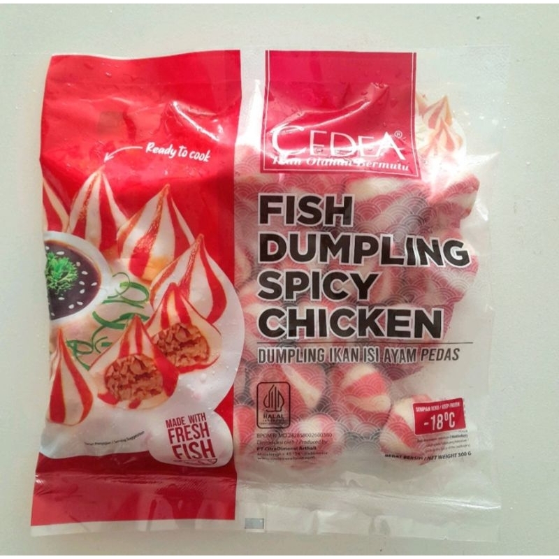 

Cedea Dumpling Spicy Chicken 500gr