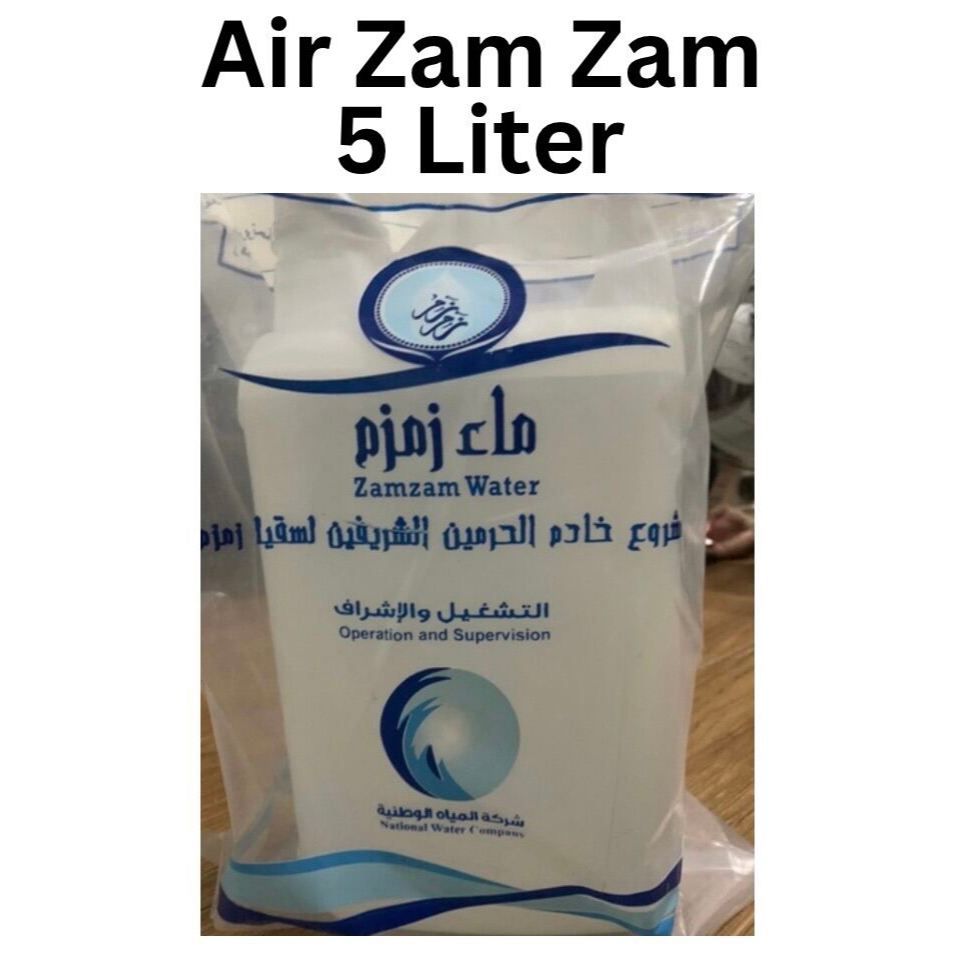 

Air zamzam 5 Liter Original Saudi Arabia