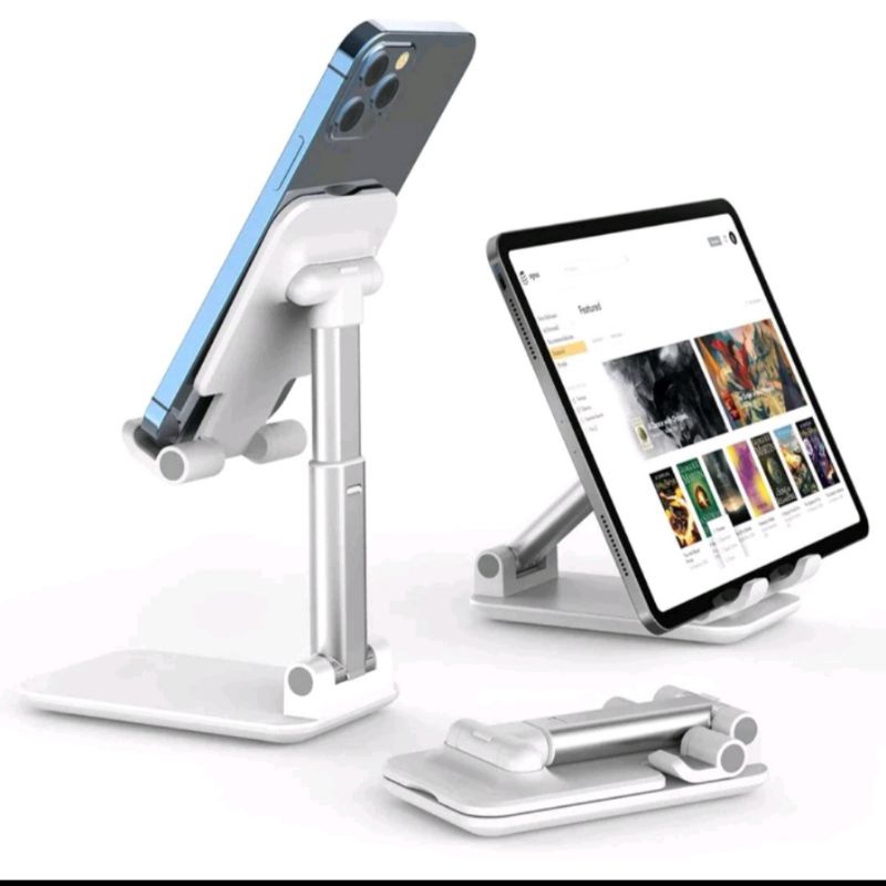 Holder Phone Standing | Dudukan HP & Tablet | Cocok Untuk Zoom, Conten Creator, Nonton Film Untuk An