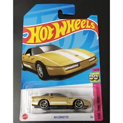 Hot Wheels 84 Corvette HW The 80's