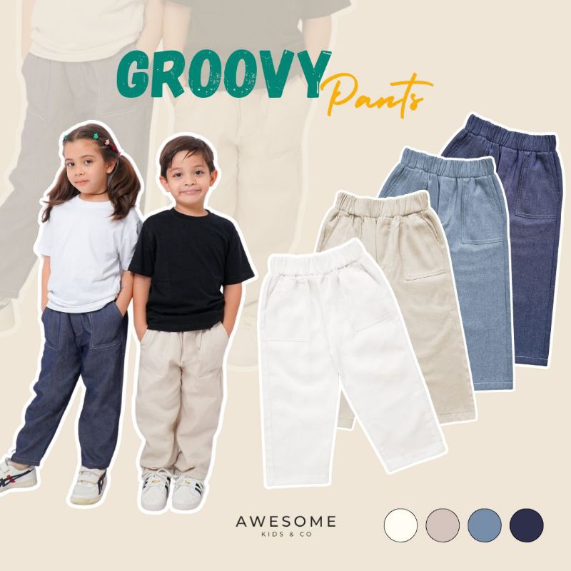 GROOVY PANTS - CELANA ANAK