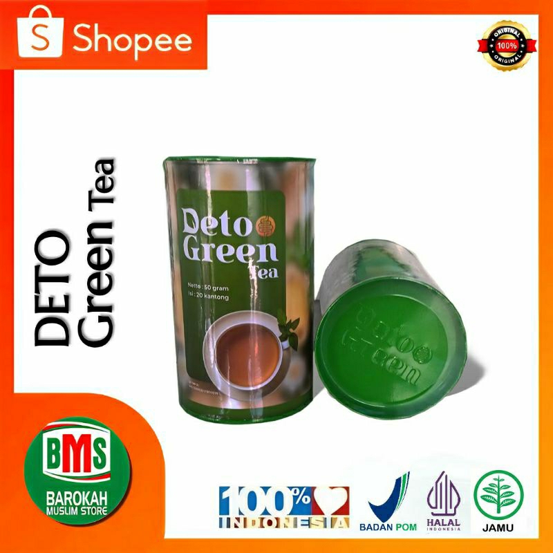 Deto Green Tea 20Kantong 50gram