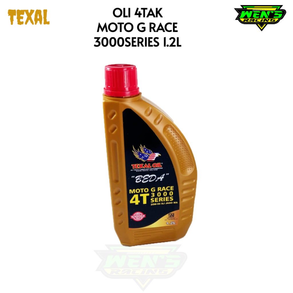 OLI 4 TAK TEXAL MOTO G RACE 3000 SERIES  20W-50 1,2 LITER