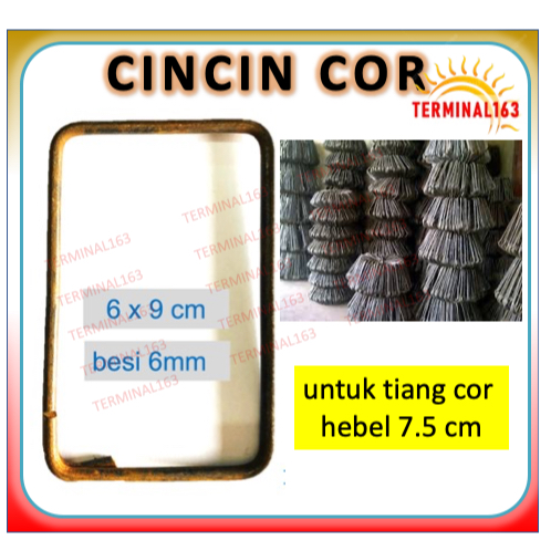 Ring Cincin Besi Beton Berbagai Ukuran