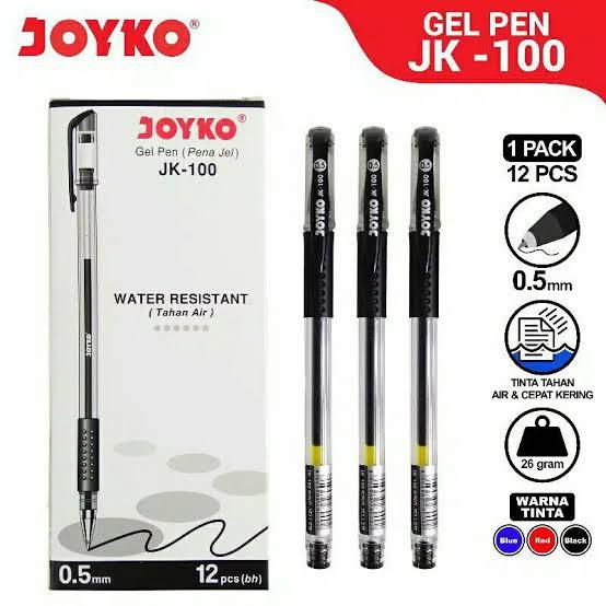 

Pulpen/Pen/Ballpoint Joyko JK-100 (12 Pcs/1 Pack)