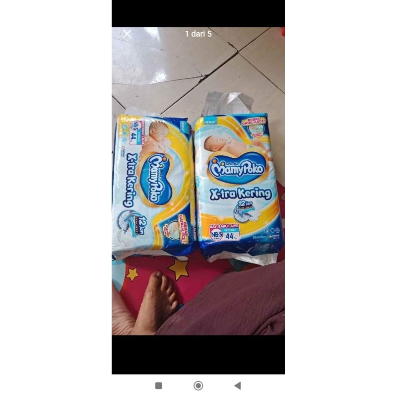 pampers mamypoko nb-s