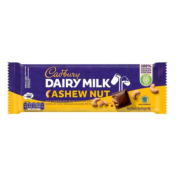 

CADBURY WHOLENUT CASHEW 90GR