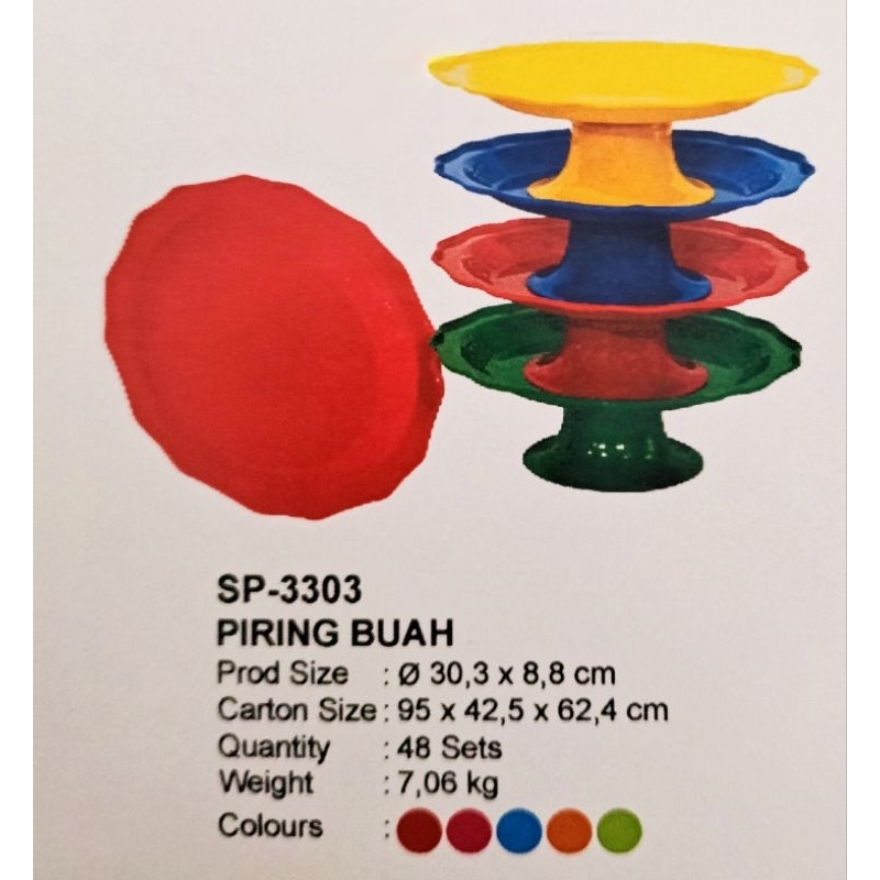 Piring Buah / Bosara Plastik