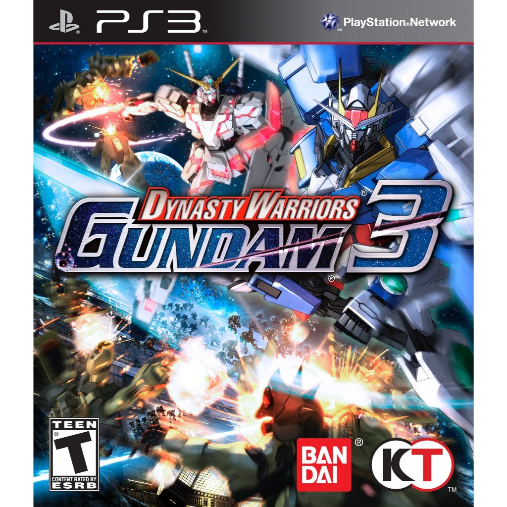 KASET GAME PS3 PKG DYNASTY WARRIORS GUNDAM 3