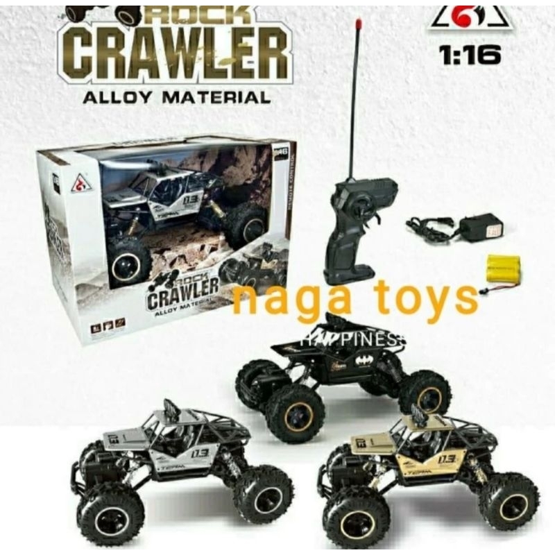 RC Rock Crawler 4wd Metal / Remote kontrol jeep offroad
