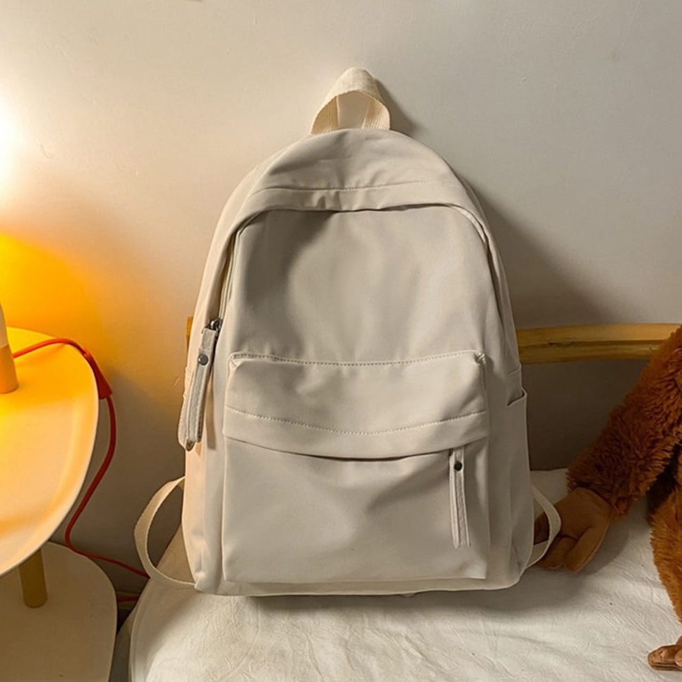 KODE M15L ELPROJEK Tas Ransel Sekolah Premium Polos 224  New Arrival Backpack Polos Kekinian Hits  T