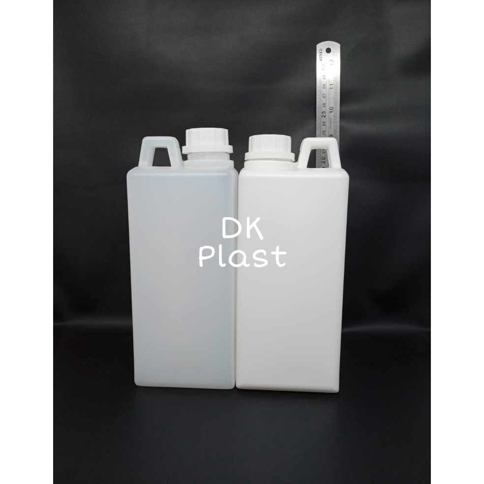 KODE M32K Jerigen 1ml Jerigen 1 liter HDPE TUTUP SEGEL BESAR ISI 1PCS BAHAN TEBAL