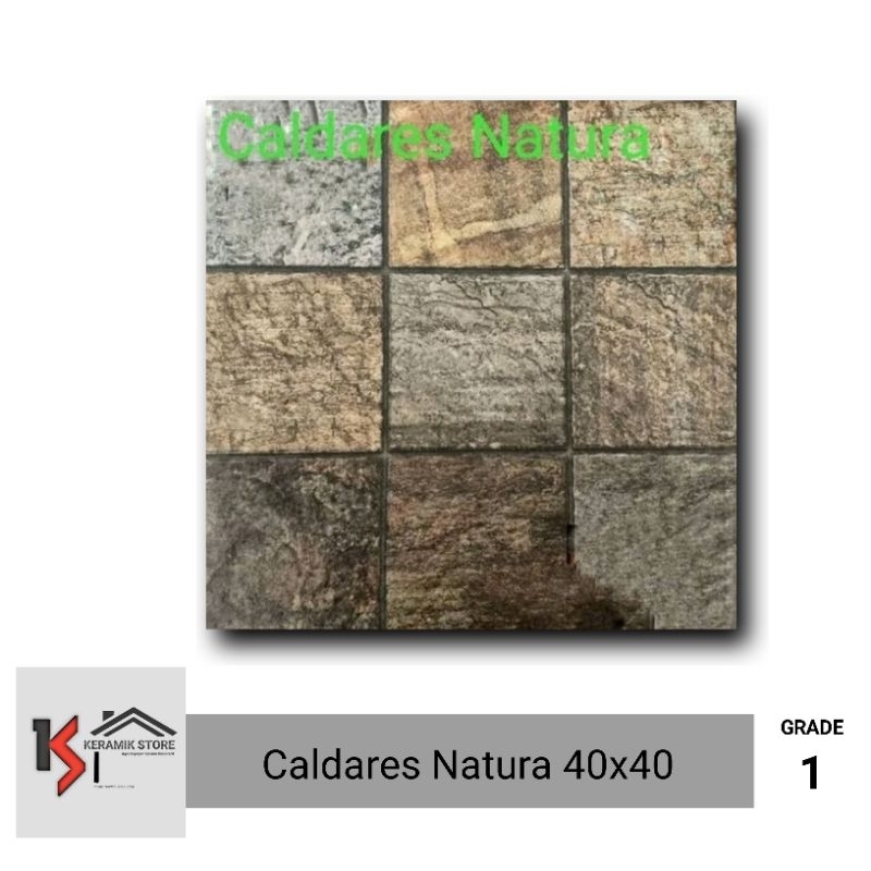 Keramik 40x40 keramik teras keramik lantai 40x40 caldares natura mulia