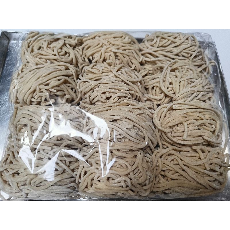 

mie telur mie basah fresh 1kg isi 12 porsi mie ayam gacoan wizzmie