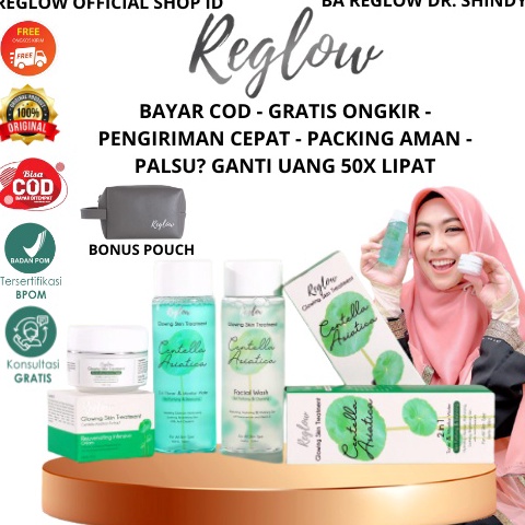 KODE C97S BISA COD REGLOW Glow Skin Treatment Skincare Original Glowing Whitening Beauty Series Pera
