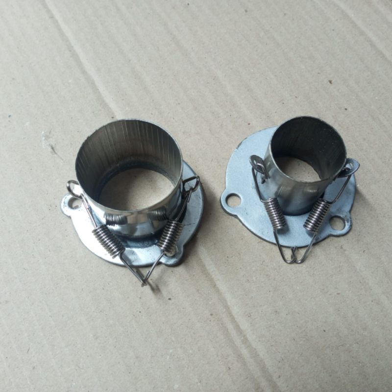adaptor inlet 38 mm dan 50 mm buat slincer knalpot cbu ori ckd original bobokan standar bedelan supr