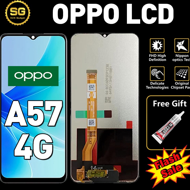 KODE I15V LCD OPPO A57 Original Touchscreen hp oppo a57 4g fullset ori asli