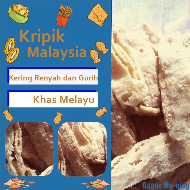 

kripik maleysia manis 500gr(enak untuk keluarga, anak, remaja, dewasa)