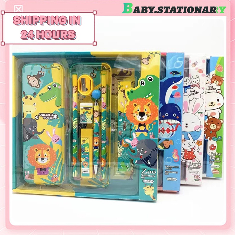 

Alat Tulis Kotak Pensil Anak Full Set 7In1 Cute Stationery Untuk Hadiah Anak Sekolah Kotak Pensil Alat Tulis KODE C9B5