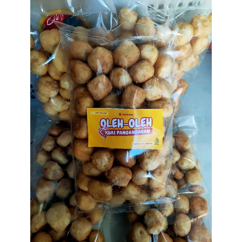 

Kerupuk ikan Tenggiri/amplang ikan 100 grm