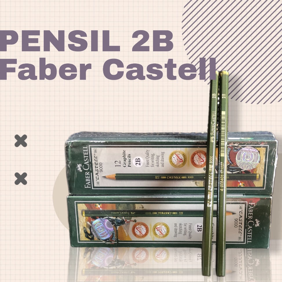 

Pensil 2B Faber Castell 9 1 Pack Isi 12 Pcs KODE I2V5