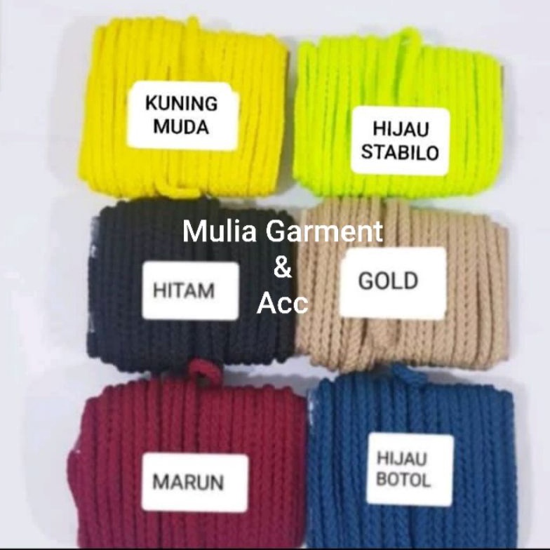 

TALI KUR KEPANG POLYESTER 7MM BUNGKUS BESAR ISI 1KG KODE S5M1